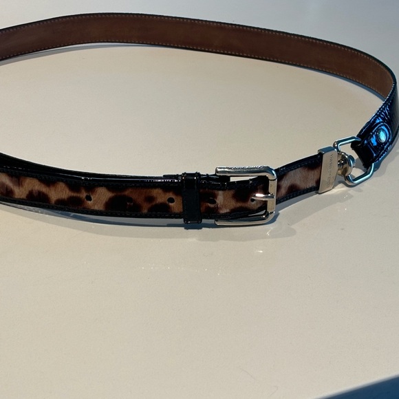 Dolce and Gabbana convertible patent leather  belt - Picture 3 of 7